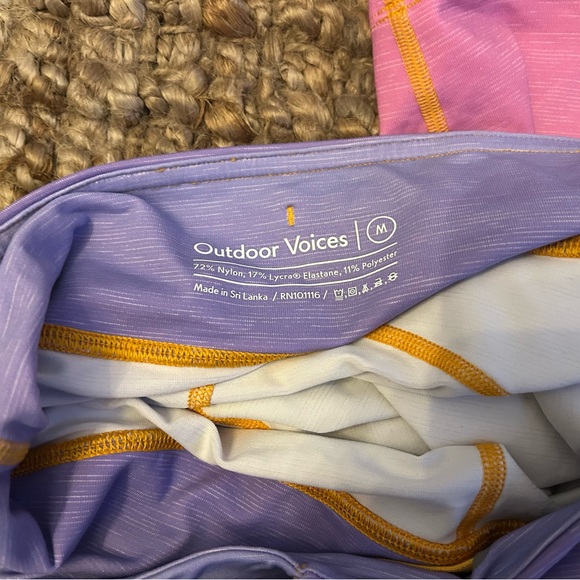 Outdoor voices Colorful Gradient 7/8 Legging-women’s size M-EUC - Picture 5 of 7